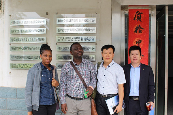 坦桑尼亞新瓦米大橋客戶來訪